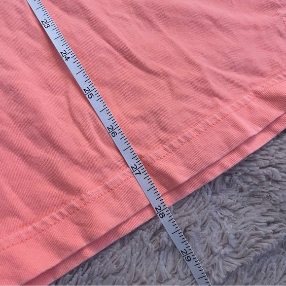 Victoria’s Secret PINK Salmon Orange Logo Long Sleeve Sweater - Picture 5 of 8